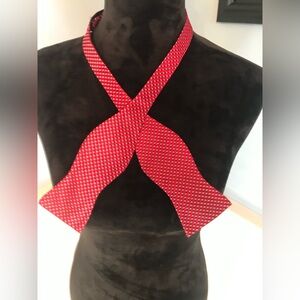 Michael Kors Red Bow Tie  Adjustable